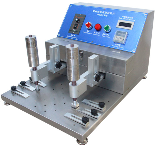 SDR339鋼絲絨酒精耐摩擦試驗機 操作