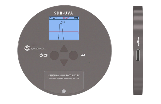 運(yùn)用UV光能量計(jì)檢測(cè)固化能量光強(qiáng)值